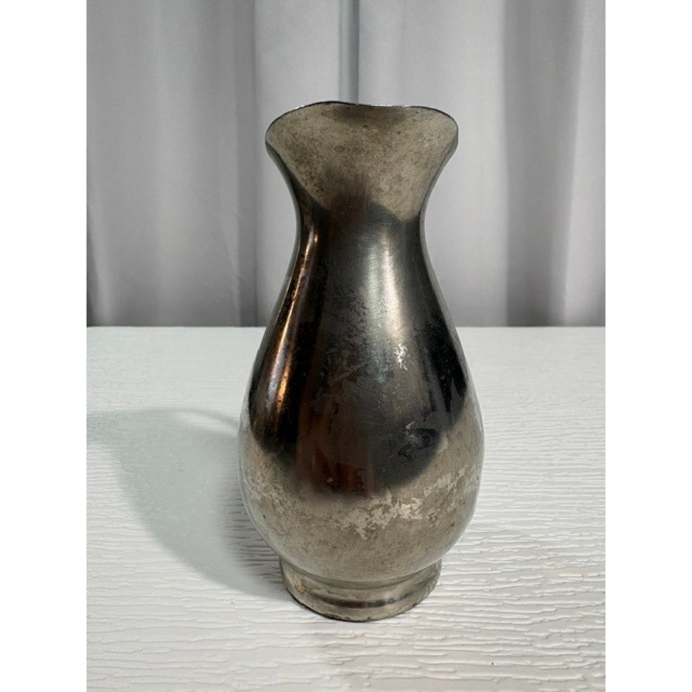 Vintage Royal Holland Pewter K.M.D. Tiel Pitcher Daalderop Holland 6.5" S0046 - Picture 2 of 8